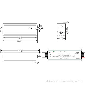 IP65 Waterproof LED Driver Dimmable LED Driver